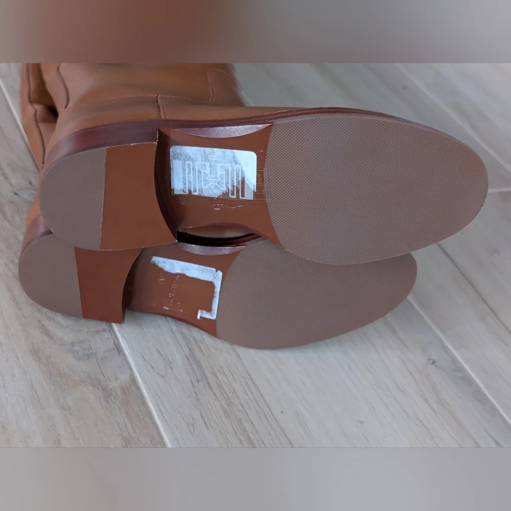 TORY BURCH Everly Strap Riding Boots Sierra  - Picture 4 of 11